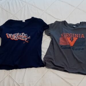 Virginia Cavaliers  T-Shirt Set - Navy and Gray